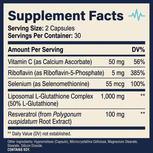 Liposomal Glutathione Complex
